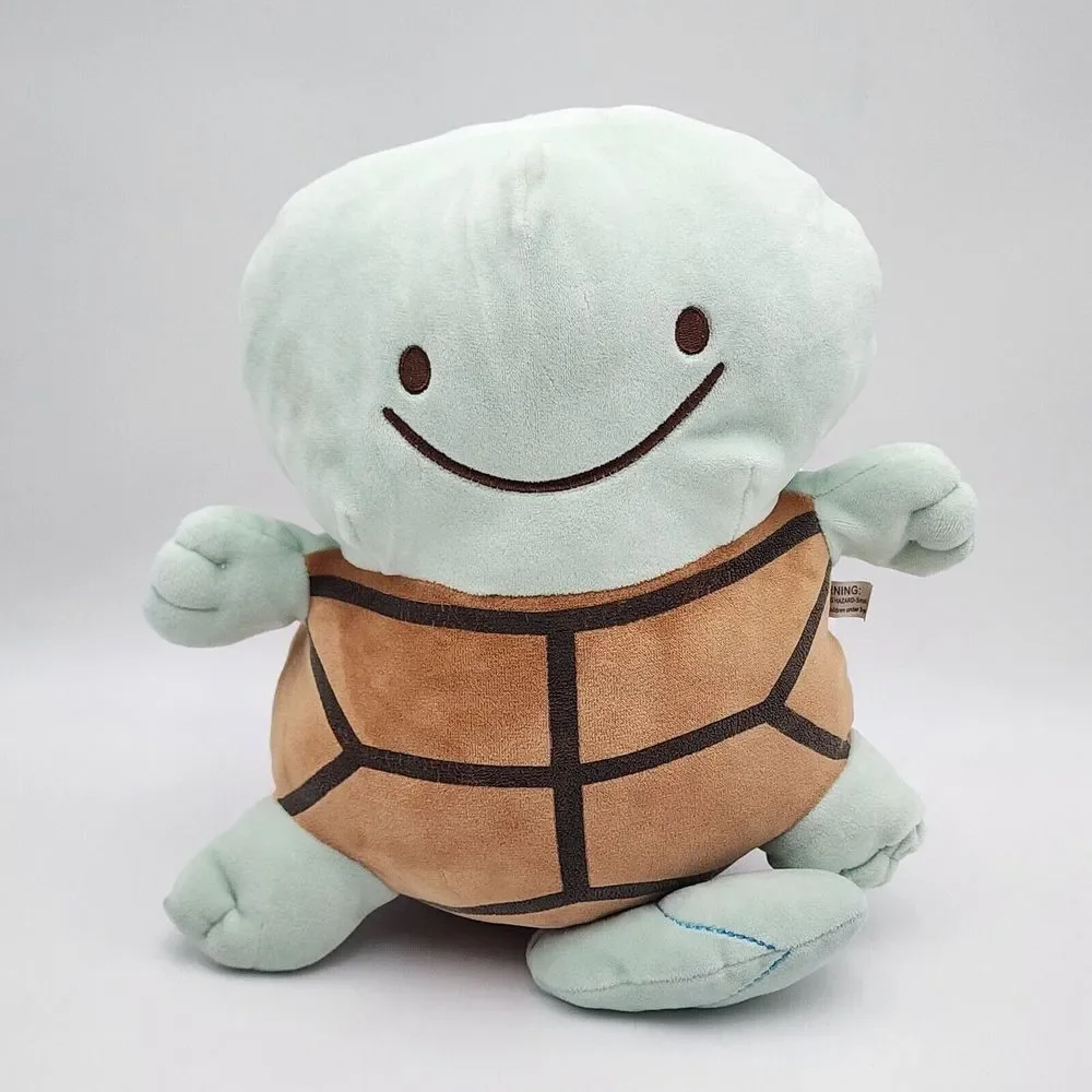 Pokemon Center Transform‎ Ditto as Squirtle Reversible Soft Plush Toys Doll 9.5
